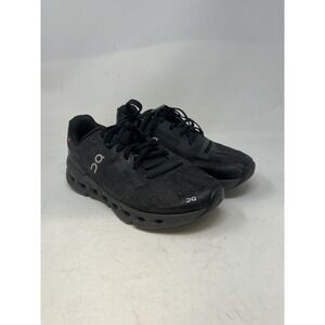 ON Cloud Cloudgo Running Sneakers Shoes Women's Size 7.5 Black Low Top‎ Lace Up